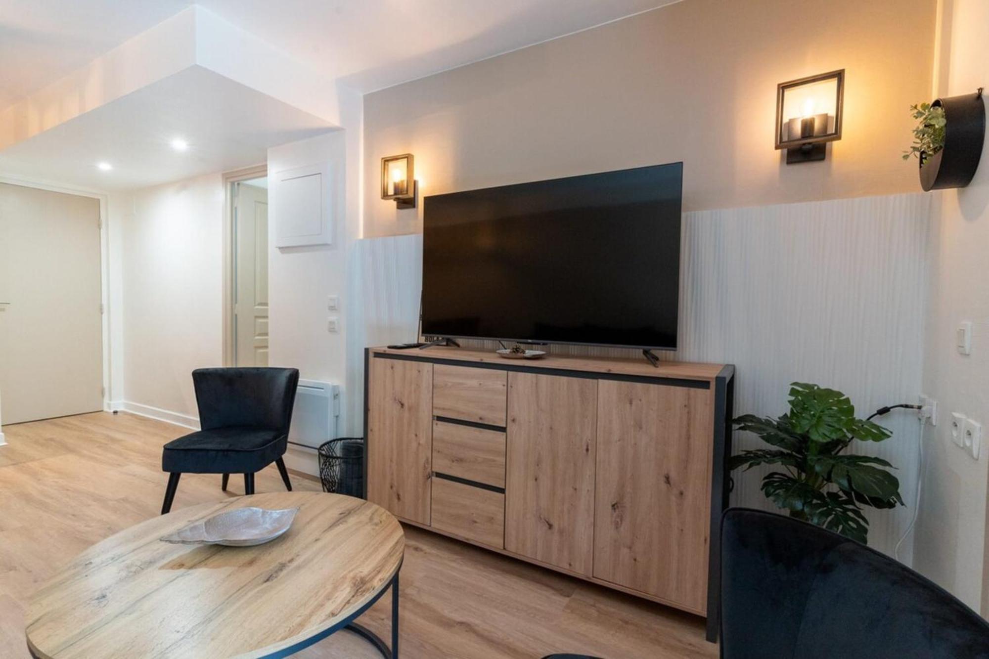 Beautiful Flat With Swimming Pool Tennis Court And Private Car Parking 09 Le Touquet Ngoại thất bức ảnh
