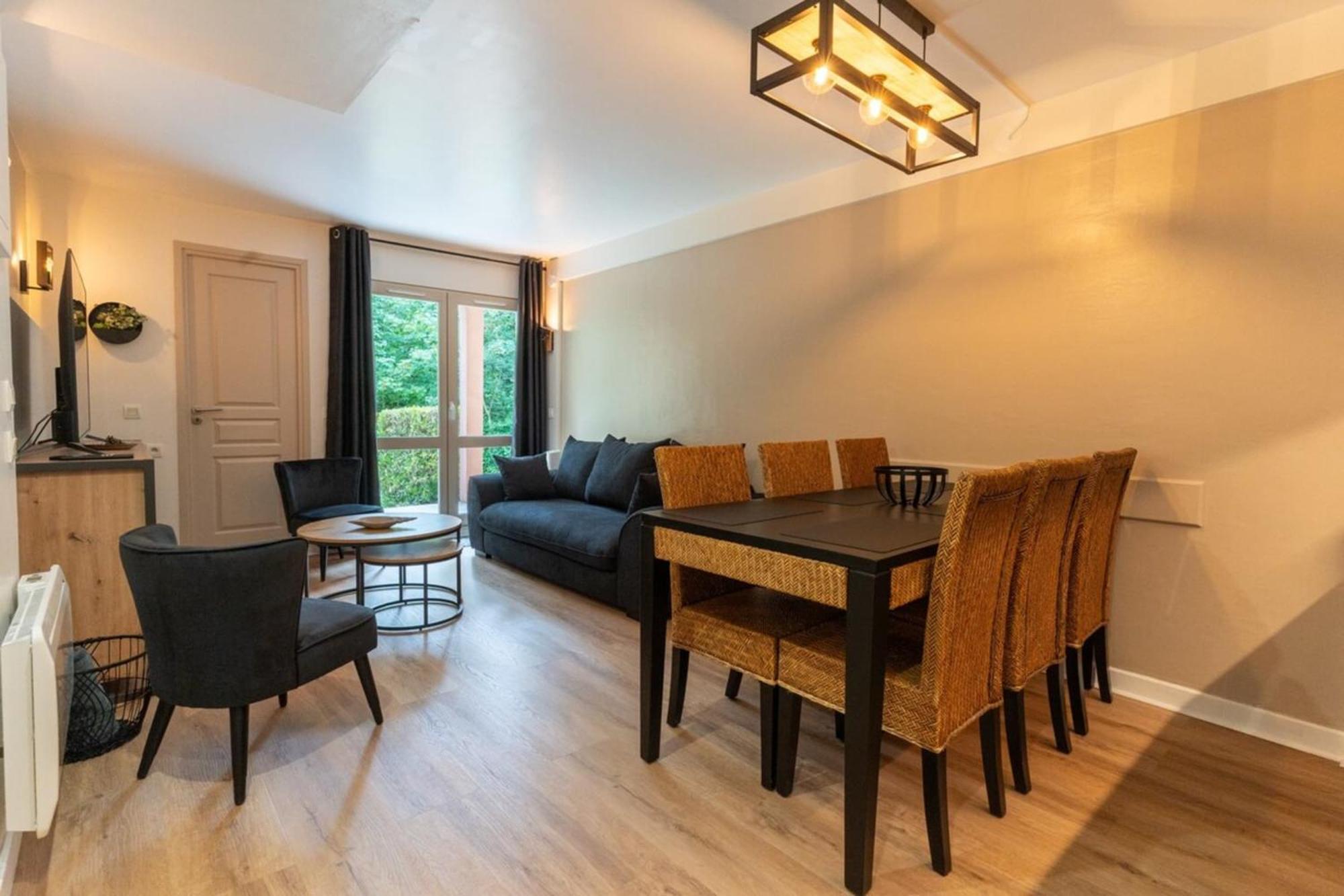 Beautiful Flat With Swimming Pool Tennis Court And Private Car Parking 09 Le Touquet Ngoại thất bức ảnh