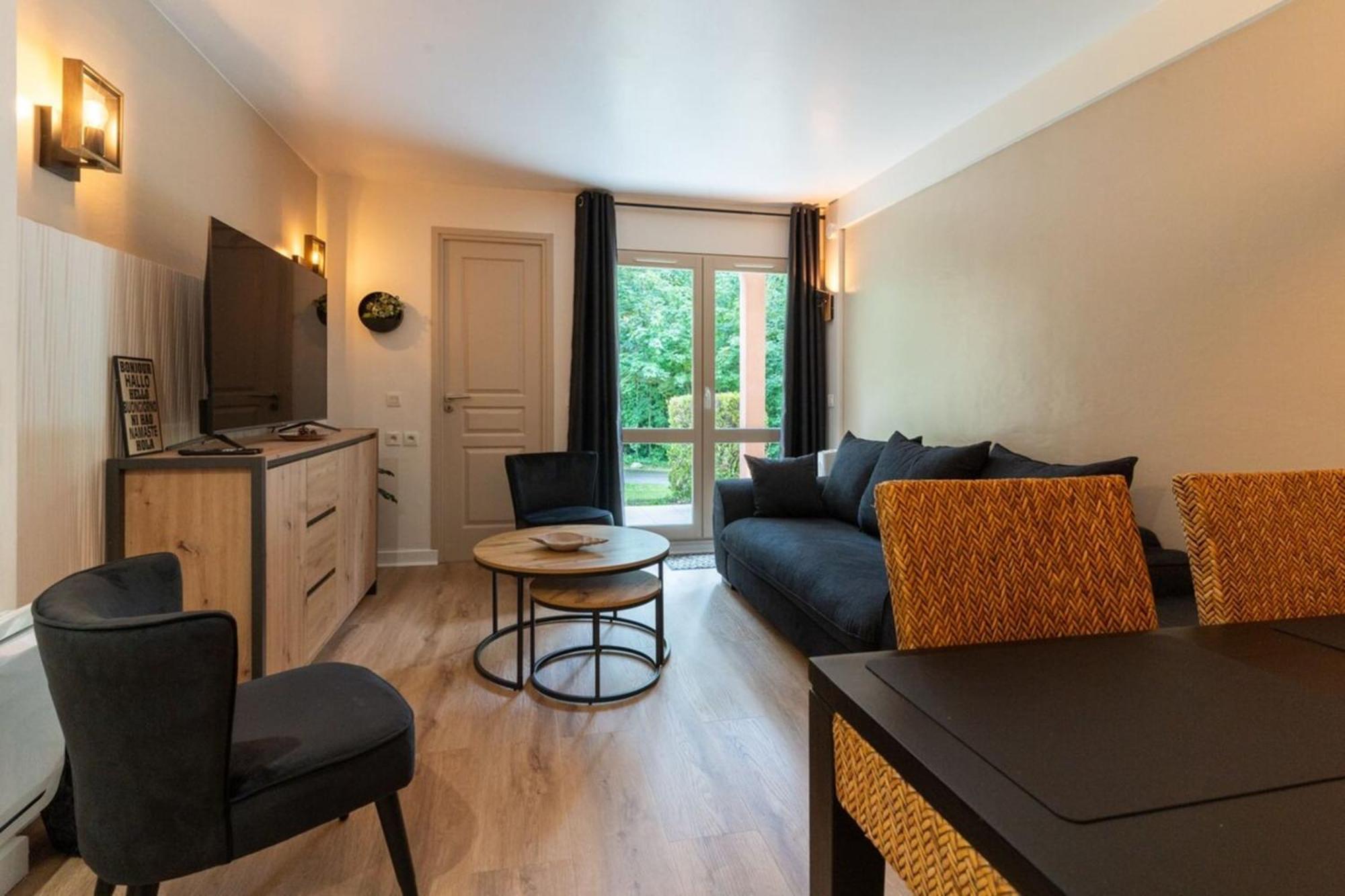 Beautiful Flat With Swimming Pool Tennis Court And Private Car Parking 09 Le Touquet Ngoại thất bức ảnh